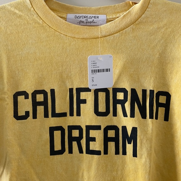 Free People Oversized California Dream Graphic Tee - Picture 5 of 7